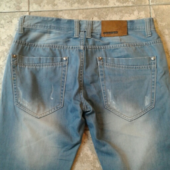 Make an Offer! Mr One Fashion Jeans Sz 38S - Picture 5 of 7